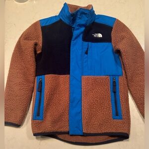 The North Face fleece jacket.  Size Small (7/8).  Used but in great condition.